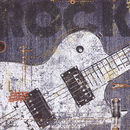 Framed Rock Concert II Print