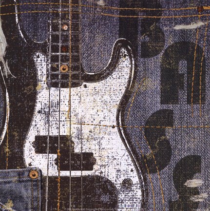 Framed Rock Concert III Print