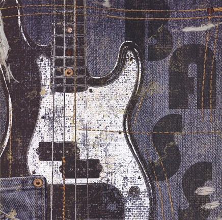 Framed Rock Concert III Print