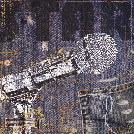 Framed Rock Concert IV Print