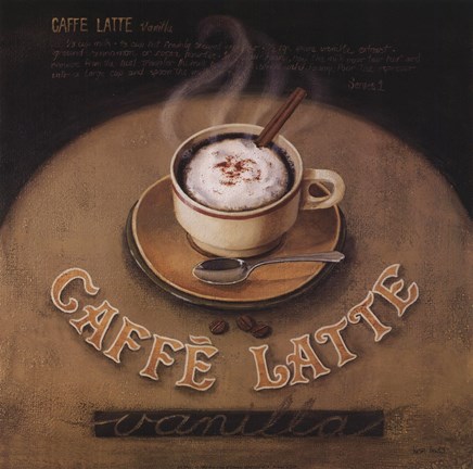 Framed Cafe-Latte Print