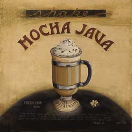 Framed Mocha Java Print