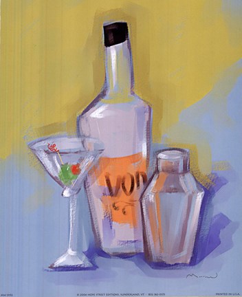 Framed Vodka Print