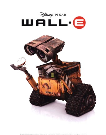 Framed WALL-E: The Last Robot Print
