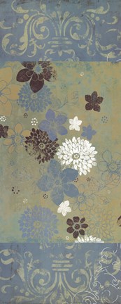 Framed Spring Damask I Print