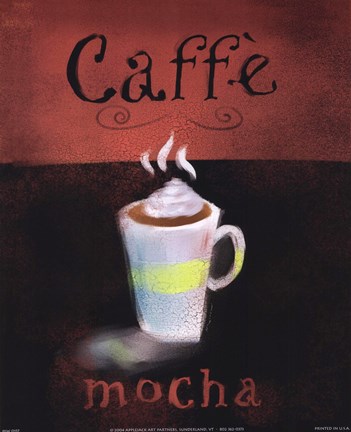Framed Caffe Mocha Print