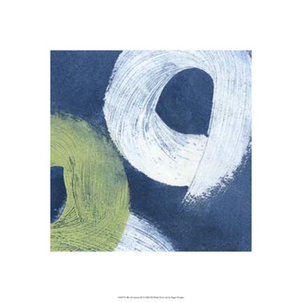 Framed Blue Revolution III Print