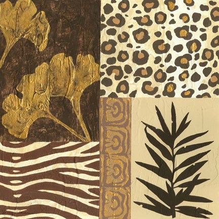 Framed Sophisticated Safari II Print