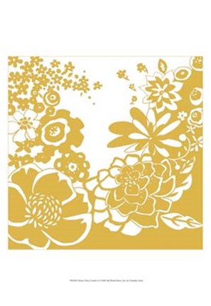 Framed Vibrant Tokyo Garden I Print