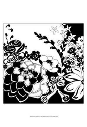 Framed Tokyo Garden III Print