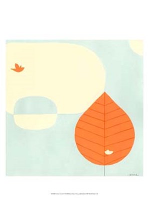 Framed Citrus Grove II Print