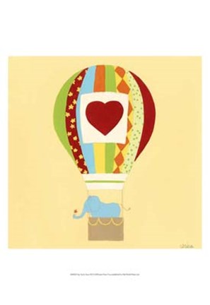 Framed Up, Up and Away III Print