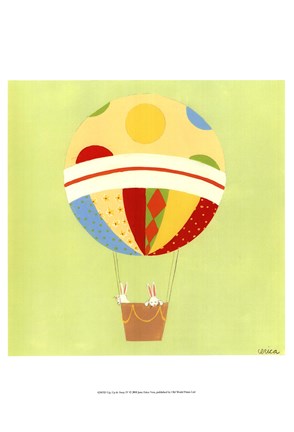 Framed Up, Up and Away IV Print