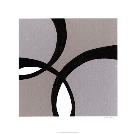 Framed Ellipse II Print