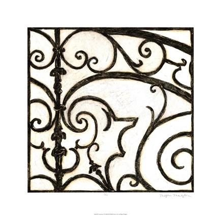 Framed Iron Gate I Print