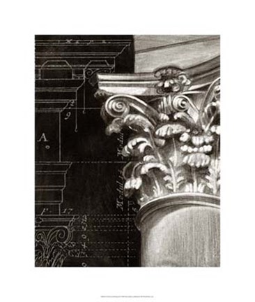 Framed Architectural Design II Print