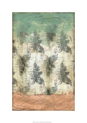 Framed Antique Baroque I Print