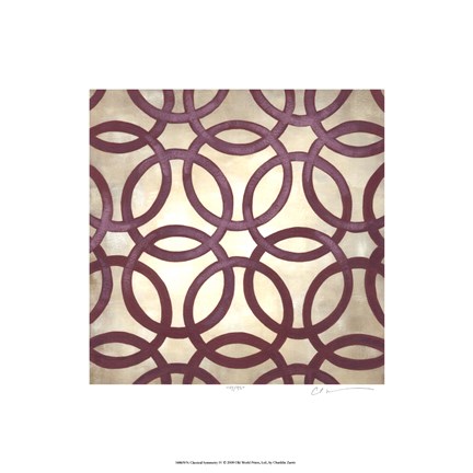 Framed Classical Symmetry IV (Le) Print