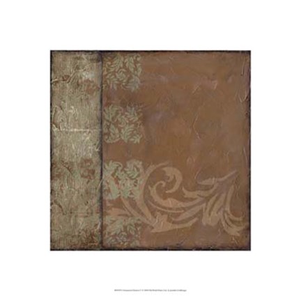 Framed Ornamental Element V Print