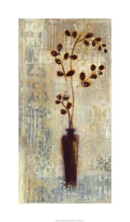 Framed Eccentric Botanical I Print