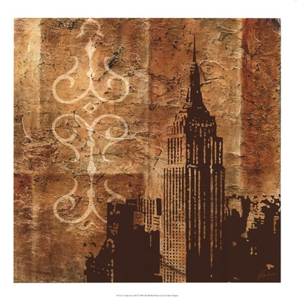 Framed Urban Icon III Print