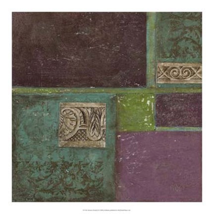 Framed Abstract Details II Print
