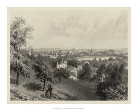 Framed Scenic City Views III Print