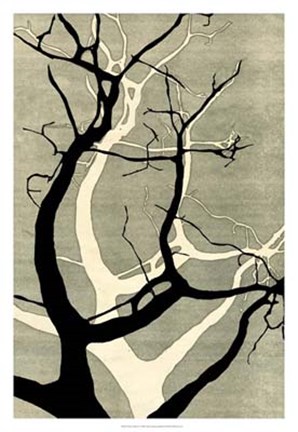 Framed Winter Hollow I Print