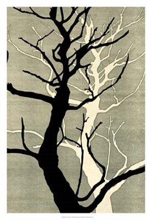 Framed Winter Hollow II Print