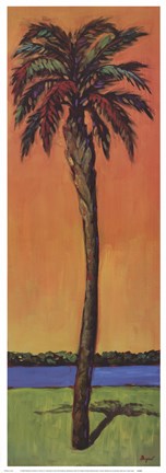 Framed Palms Up II Print