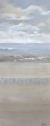 Framed Ocean Calm I Print