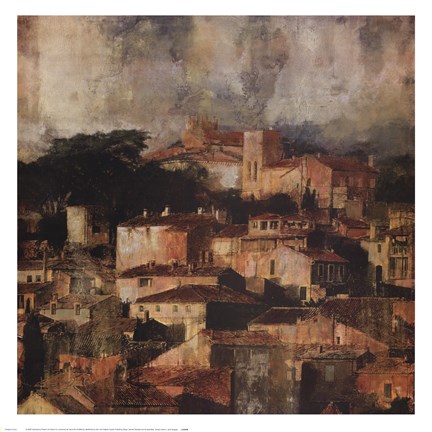 Framed Tuscany Study II Print