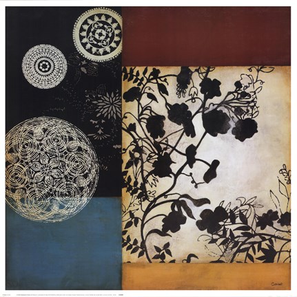 Framed Luminious Summer I Print