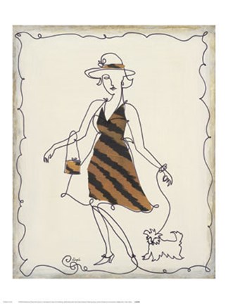 Framed Shabby Chic I Print