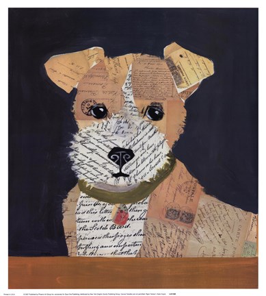 Framed Paper Trained I Print