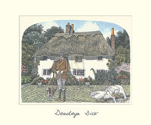 Framed Deadeye Dick Print