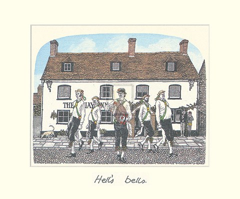 Framed Hell's Bells Print