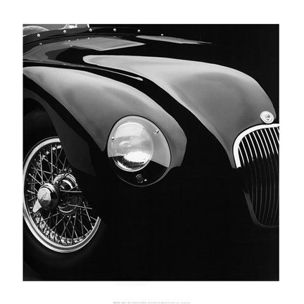 Framed Jaguar C-Type Print