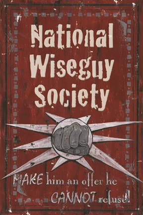 Framed Wiseguy Poster Print