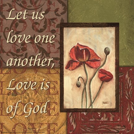 Framed Spice 4 PatchLET US LOVE Print