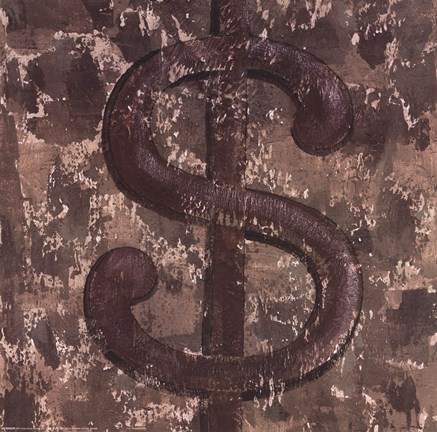 Framed Shift Keys - $ Print