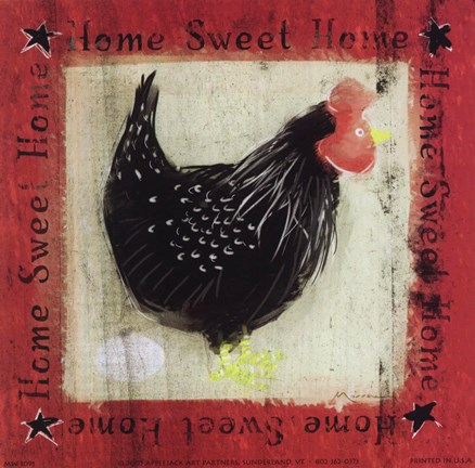 Framed Home Sweet Home Print