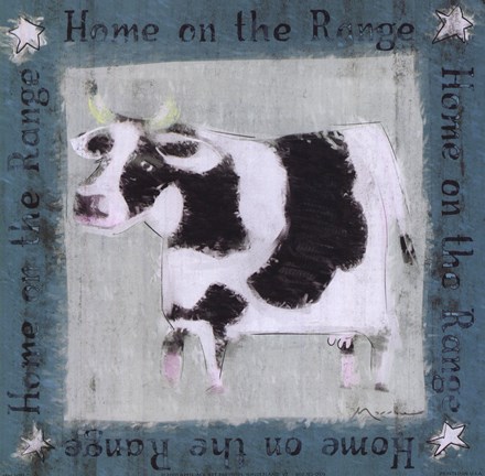 Framed Home on the Range Print