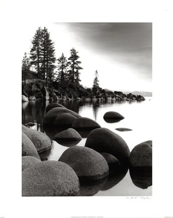 Framed Sand Harbor I Print