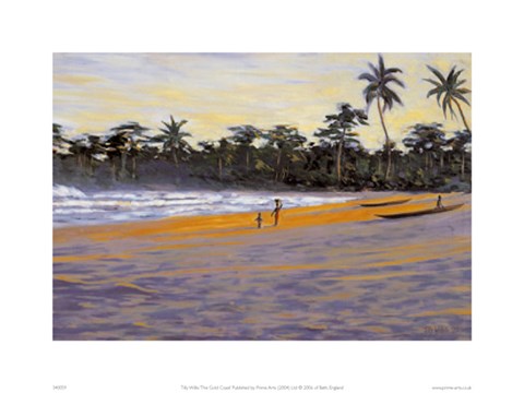 Framed Gold Coast Print