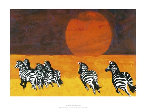 Framed In Retreat Print