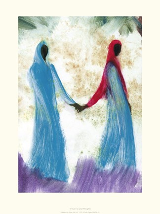Framed In Touch Print