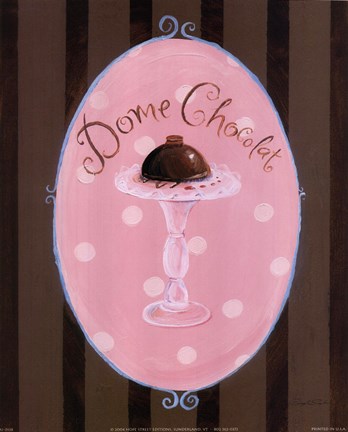 Framed Dome Chocolate Print