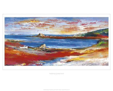 Framed Mooring Print