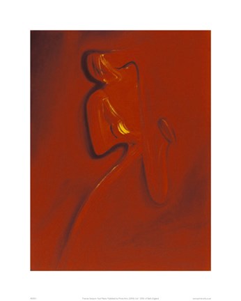 Framed Golden Sax Print